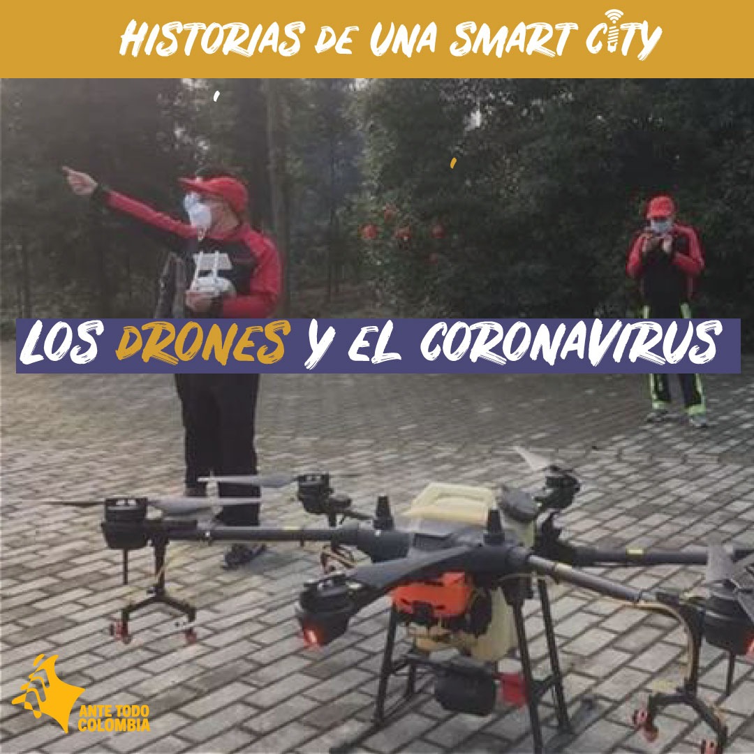 Los drones del coronavirus