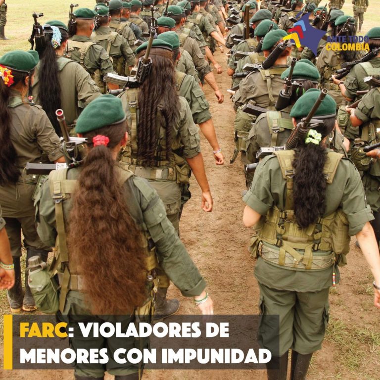FARC: Violadores con impunidad