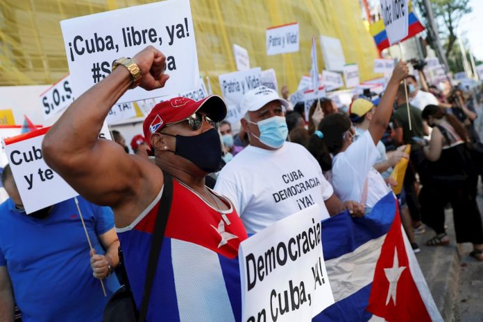 Un grito de libertad en Cuba
