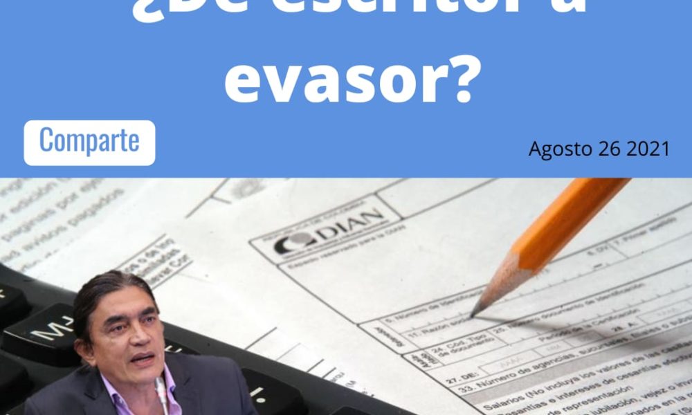 ¿De escritor a evasor?