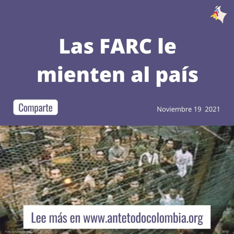 Lee más sobre el artículo INDIGNANTES Y HUMILLANTES DECLARACIONES DE CABECILLAS FARC