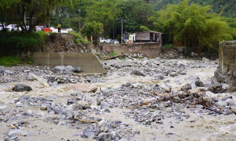 Llueve y llueve en Colombia