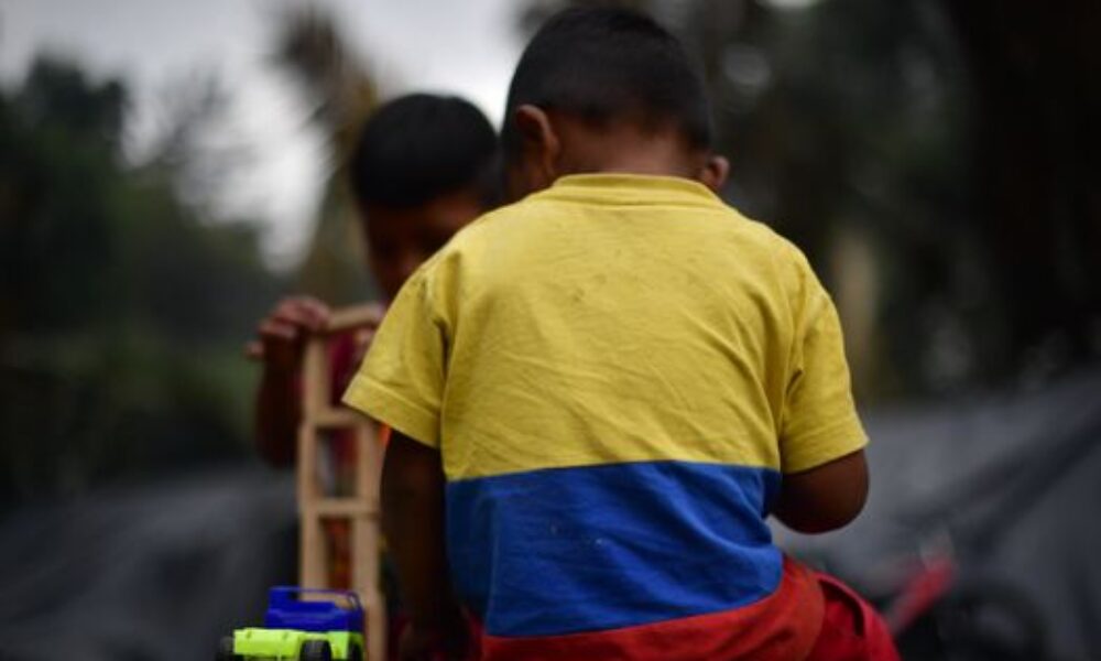 Los niños de Colombia pagan las consecuencias de la guerra